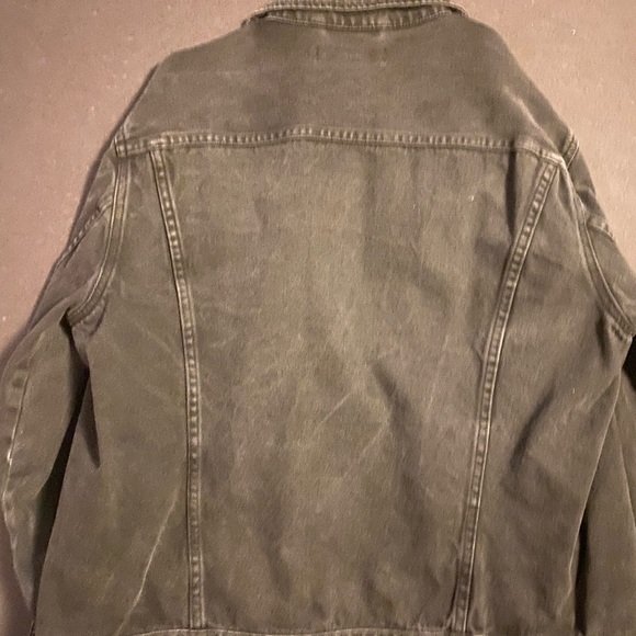 H&M: Black Denim Jacket - Picture 3 of 3